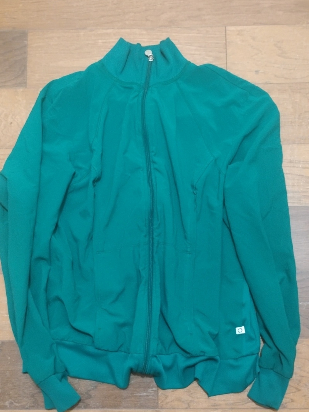 Cherokee Teal Full-Zip Scrub/Medical Jacket